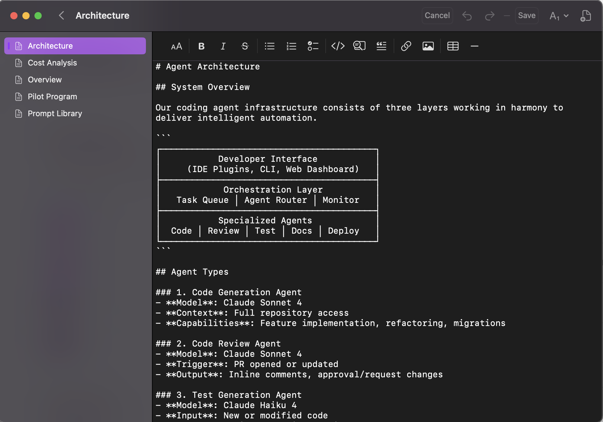Edit markdown on Mac